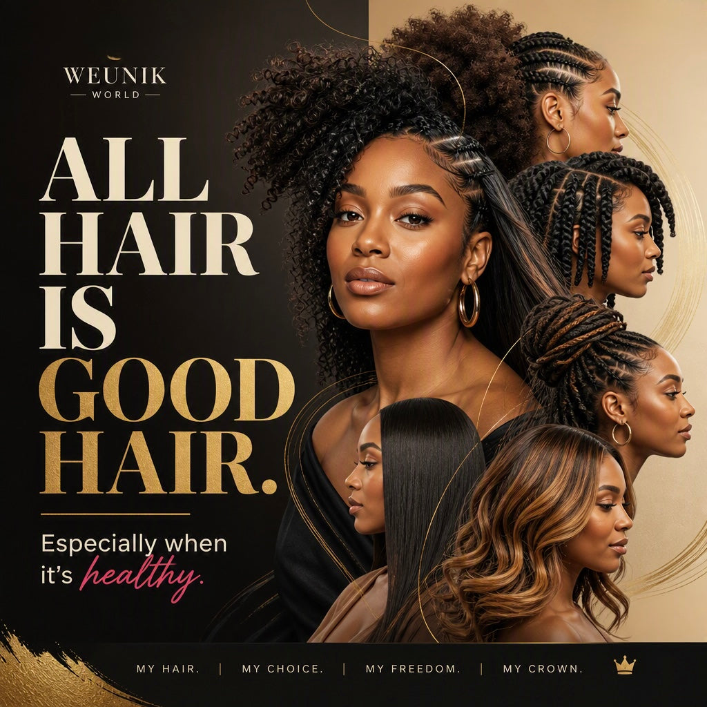 Your Hair, Your Choice. No Explanation Needed.