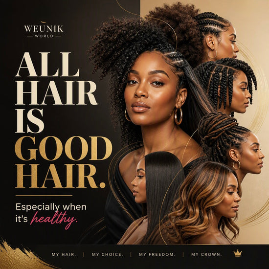 Your Hair, Your Choice. No Explanation Needed.
