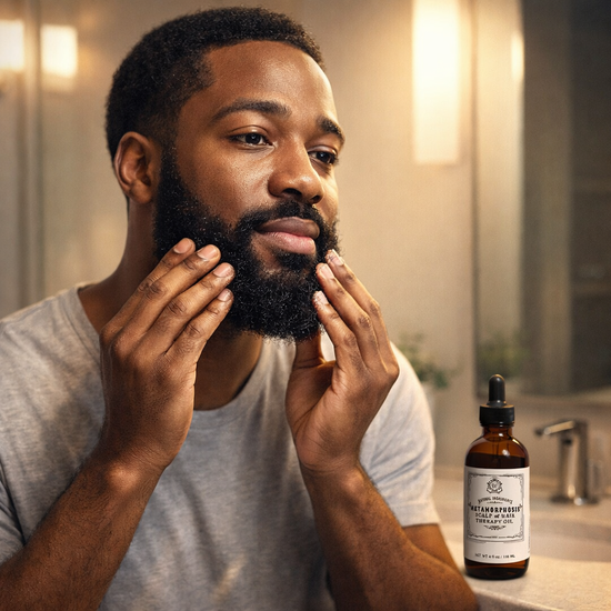 Give Your Beard the Care It Deserves: How to Use Metamorphosis Scalp & Hair Therapy Oil