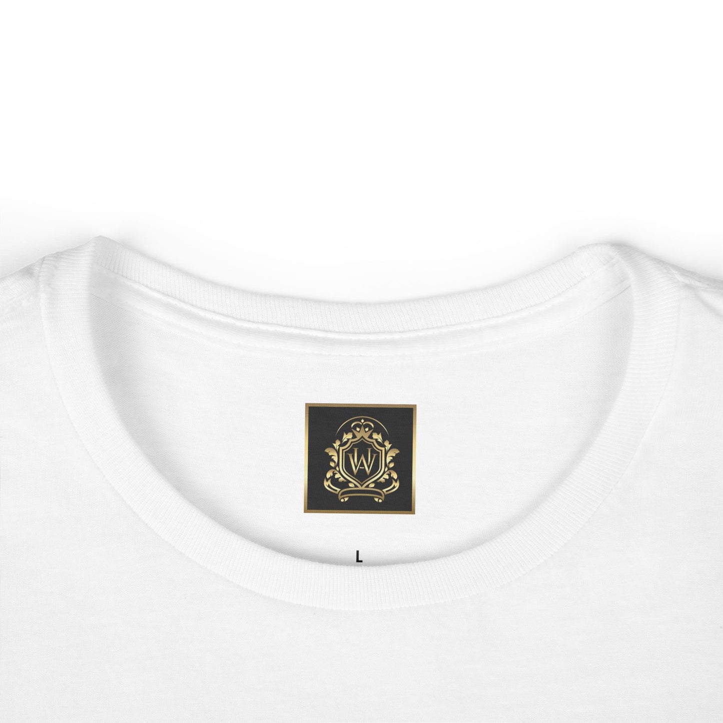 Women's Tee — 'Pelo malo' Crossed Out to 'Bueno' — Still Beautiful Curls