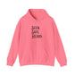 Hoodie — "Seen. Safe. Heard." Minimal Statement Hoodie