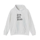 Hoodie — "Seen. Safe. Heard." Minimal Statement Hoodie