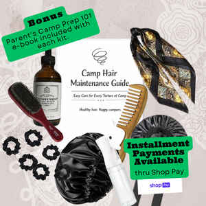 Summer Overnight Camp Hair Kit for Girl Scouts
