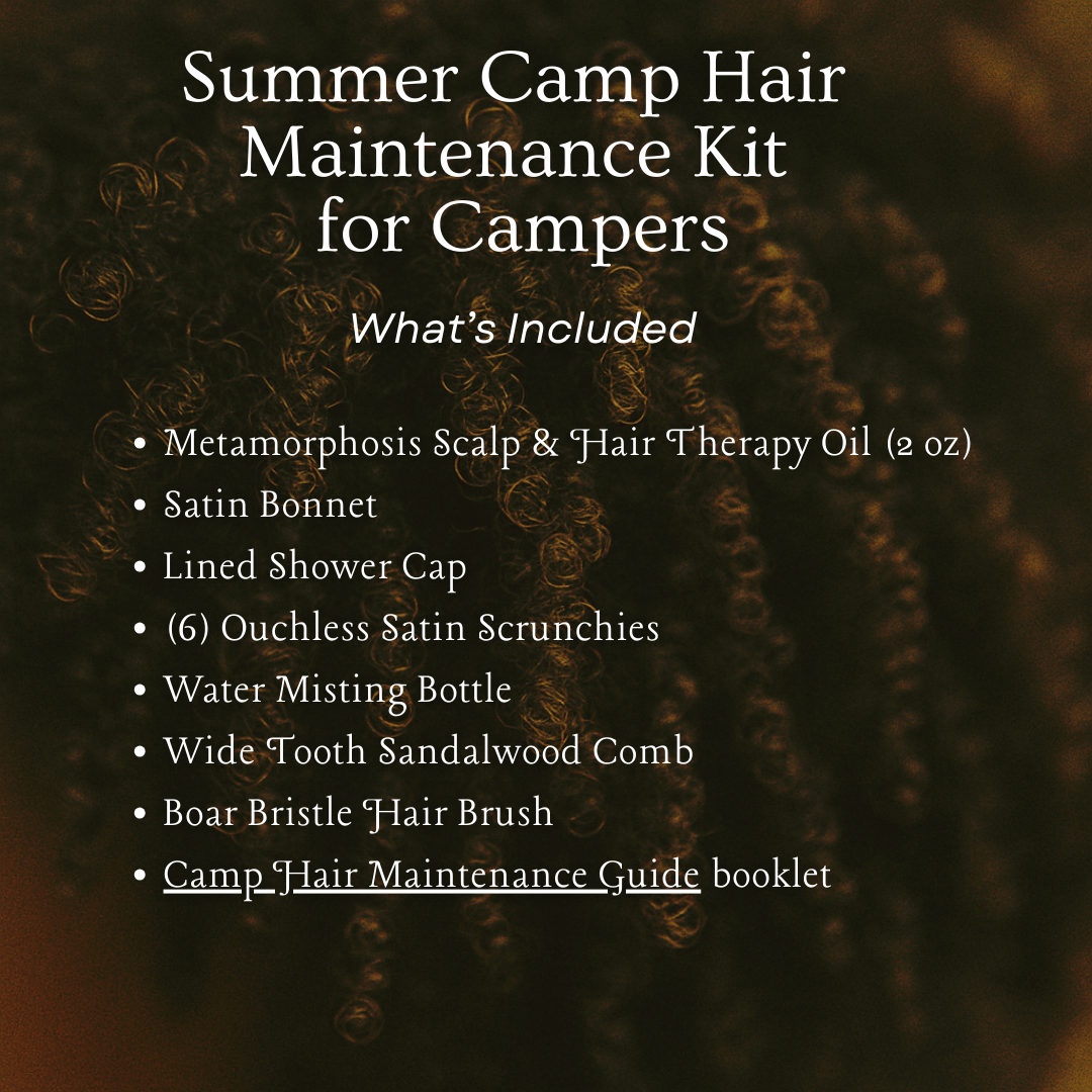 Summer Overnight Camp Hair Kit for Girl Scouts