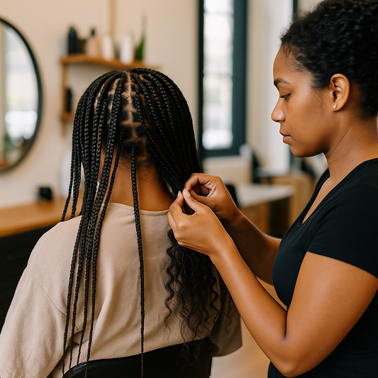 Forfait Démantèlement de tresses et de torsades + Réinitialisation des cheveux